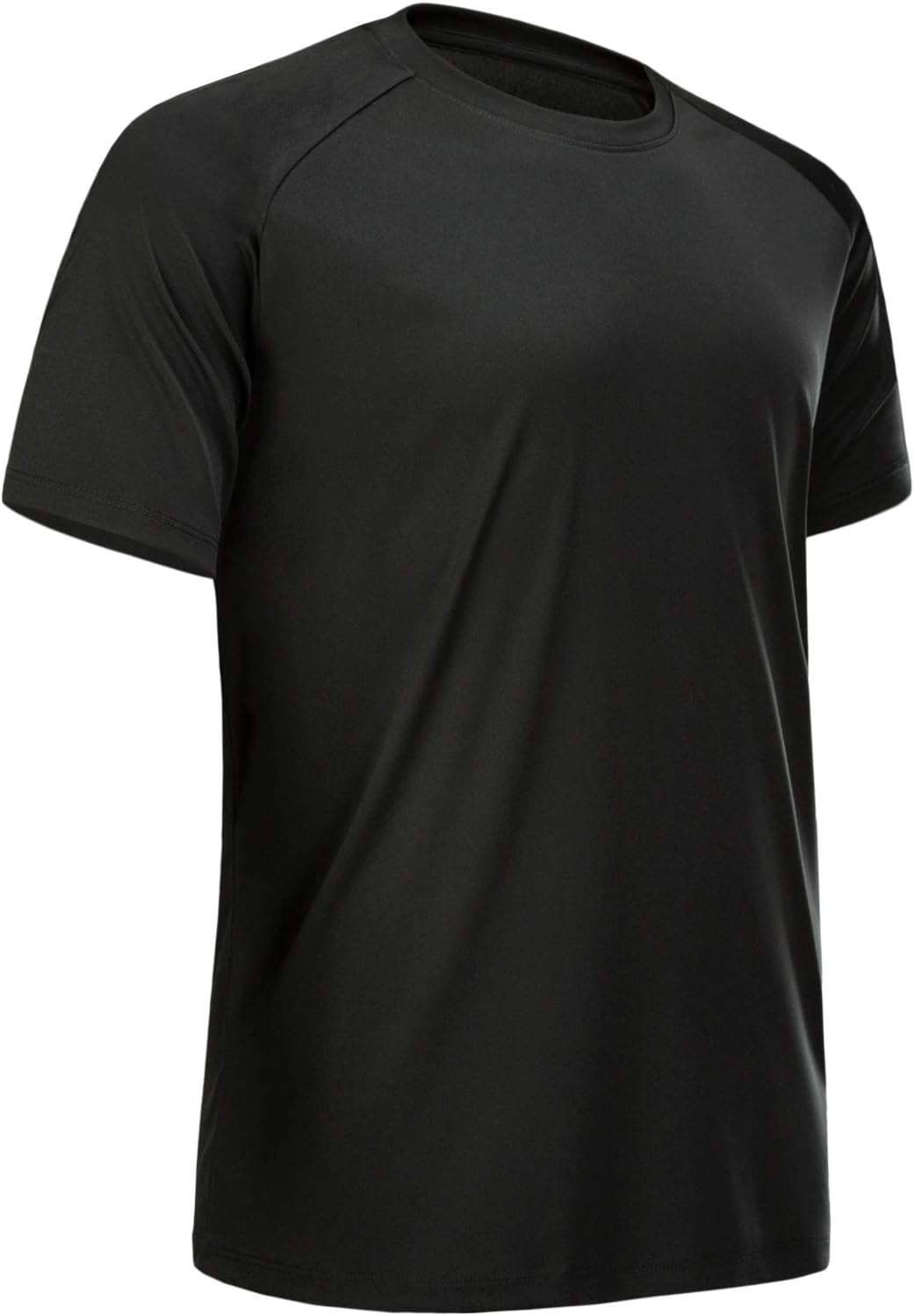 Men's Quick Dry Workout T-Shirts Multipack - Short Sleeve, Moisture Wicking Mesh for Gym Training - Small