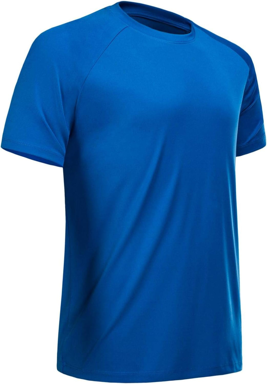 Men's Quick Dry Workout T-Shirts Multipack - Short Sleeve, Moisture Wicking Mesh for Gym Training - Small